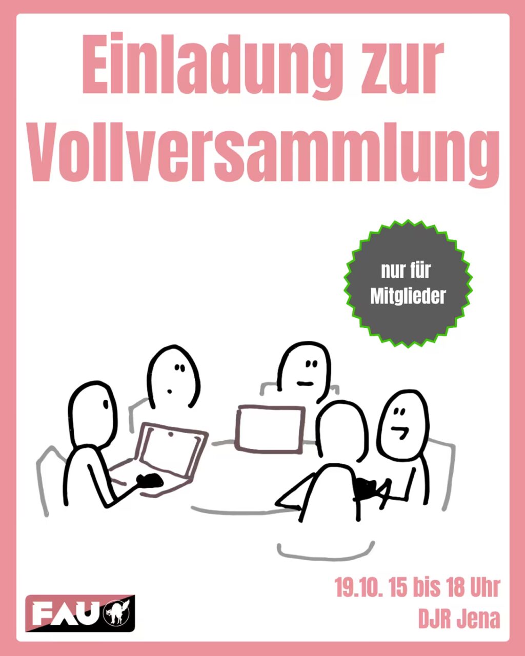 Gewerkschaftliche Vollversammlung