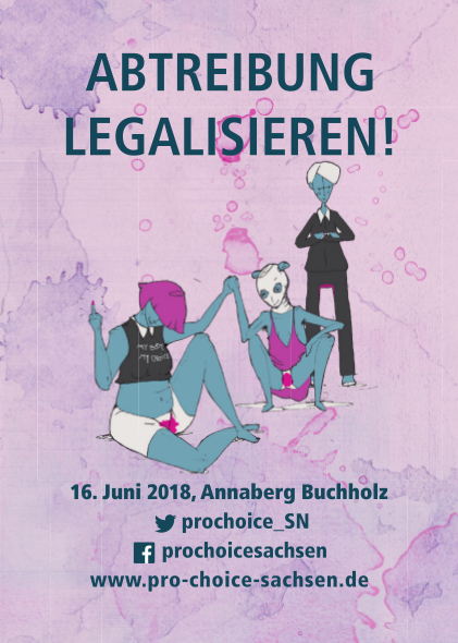 Abtreibung ist auch eine Klassenfrage – Aufruf zur feministischen Demo am 16. Juni in Annaberg-Buchholz