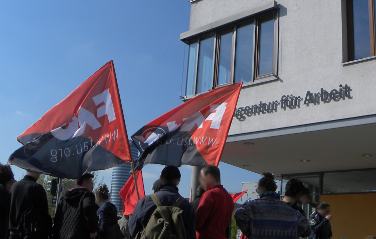 Lohnarbeitslosenstammtisch im FAU Lokal