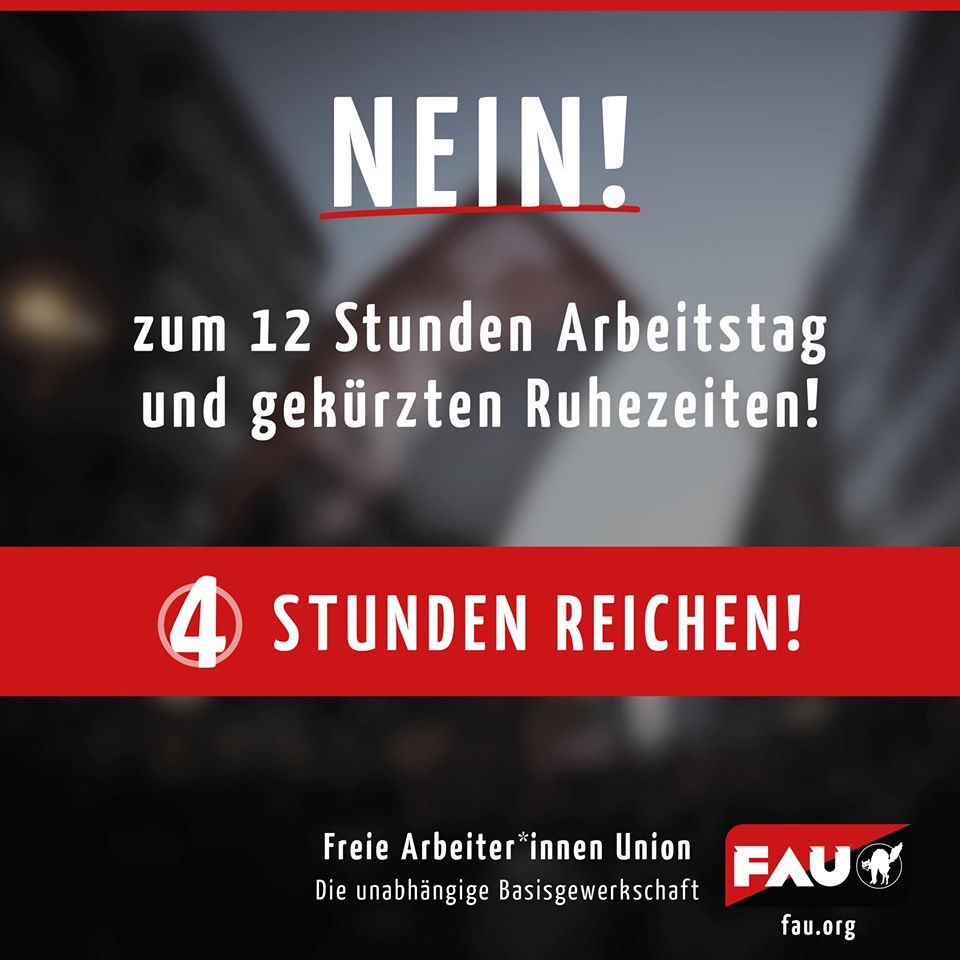 12-Stunden-Arbeitszwang: Was kann ich dagegen tun?