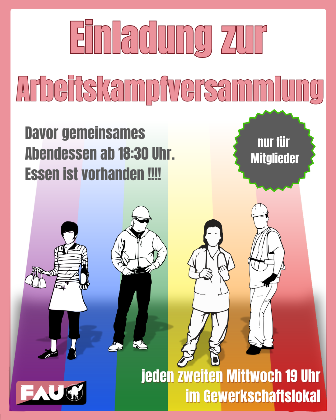 Einladung zur heutigen AKV