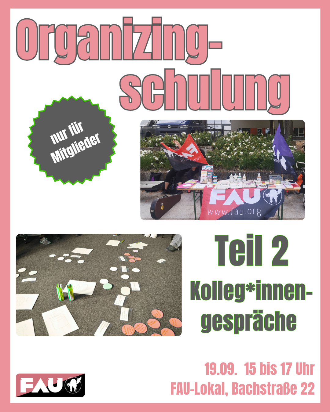 Organizingschulung Teil 2