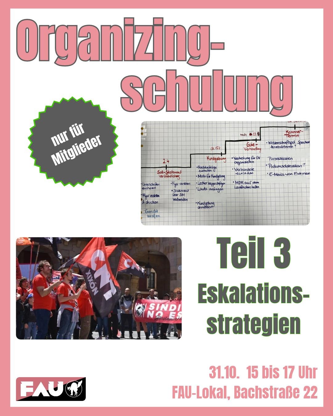 Organizingschulung Teil 3